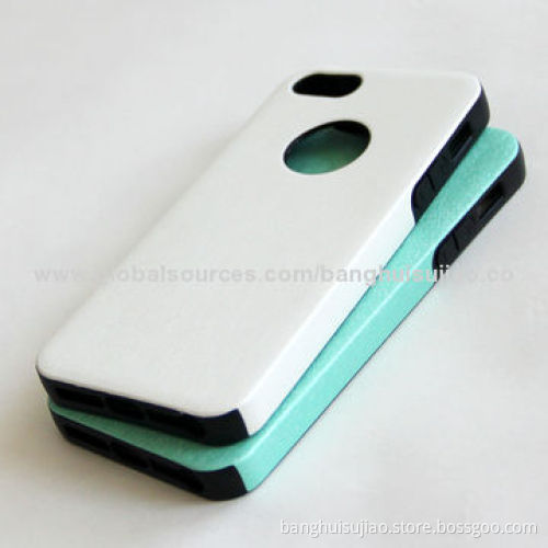 Newest Leather Case for iPhone 5, Electric Press with Stand Function